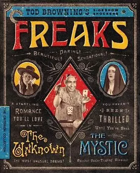 Диск Blu-ray Freaks / The Unknown / The Mystic [Criterion Collection]