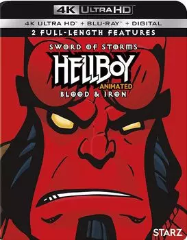 Диск Blu-ray Hellboy Animated Double [4k Ul