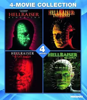 Диск Blu-ray Hellraiser 4-Movie Collection