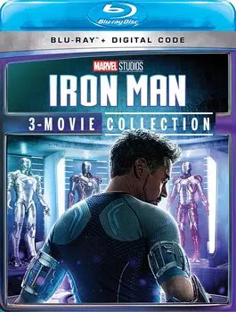 Диск Blu-ray Iron Man 3-Movie Collection