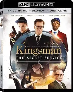 Диск Blu-ray Kingsman: The Secret Service [2015] (4K UHD)