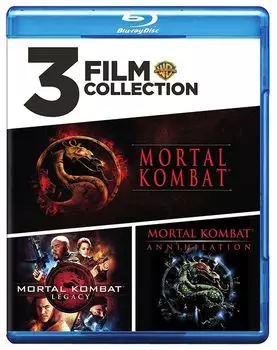 Диск Blu-ray Mortal Kombat: 3 Film Collection