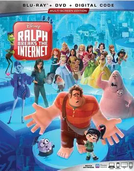 Диск Blu-ray Ralph Breaks The Internet