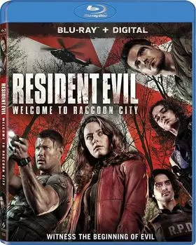 Диск Blu-ray Resident Evil: Welcome To Raccoon City [2021]