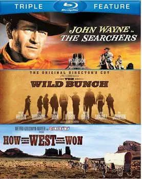 Диск Blu-ray Searchers/Wild Bunch/How The W