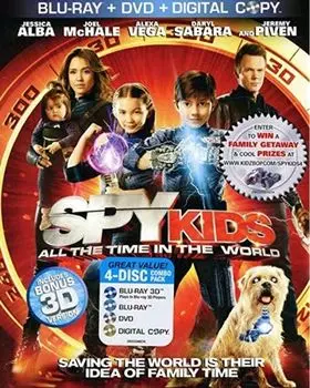 Диск Blu-ray Spy Kids 4: All the Time in the World