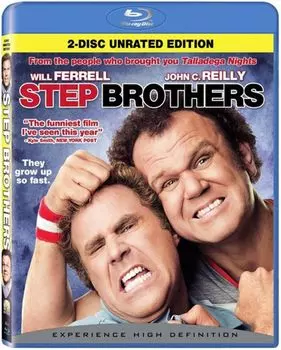 Диск Blu-ray Step Brothers [2008] (2-Disc Unrated Edition)