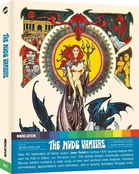 Диск Blu-ray The Nude Vampire [1970]