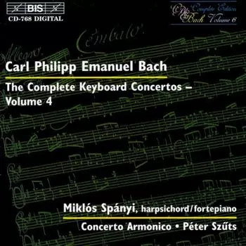 Диск CD Comp Con(s) Kbd Vol. 4 - C.P.E. Bach