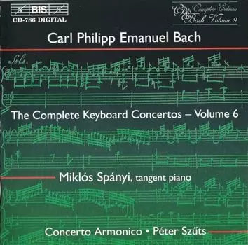 Диск CD Comp Con(s) Kbd Vol. 6 - C.P.E. Bach