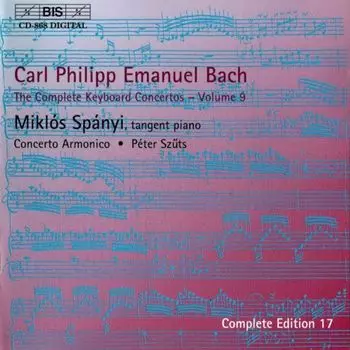 Диск CD Comp Con(s) Kbd Vol. 9 - C.P.E. Bach