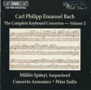 Диск CD Comp Con(s) Kbd Vol. 3 - C.P.E. Bach