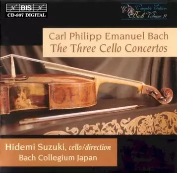 Диск CD Con Vc 1-3 - C.P.E. Bach