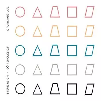 Диск CD Drumming Live - Steve Reich, So Percussion