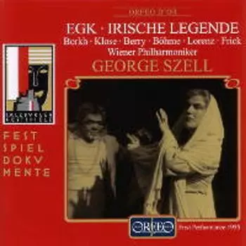 Диск CD Isrische Legende - Werner Egk