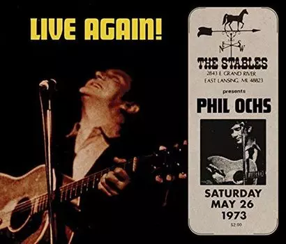 Диск CD Live Again! - Phil Ochs