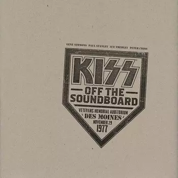 Диск CD Off The Soundboard: Live In Des Moines 1977 - KISS
