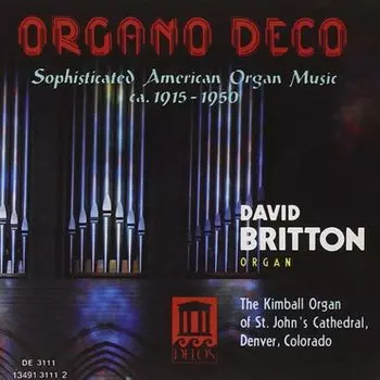 Диск CD Organo Deco - David Britton