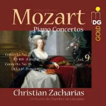 Диск CD Piano Concertos Vol. 9 [SACD] - Wolfgang Amadeus Mozart, Christian Zacharias, Lausanne Chamber Orchestra