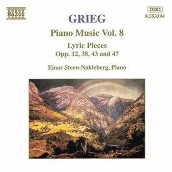 Диск CD Piano Music-Vol. 8 - Edvard Grieg