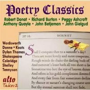 Диск CD Poetry Classics - Great Voices - Various Artists