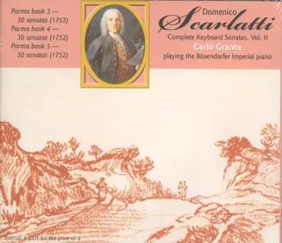 Диск CD Scarlatti: Complete Keyboard Sonatas, Vol. 2 - Domenico Scarlatti, Carlo Grante