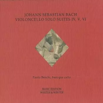 Диск CD Suite Cello 4-6 - J.S. Bach