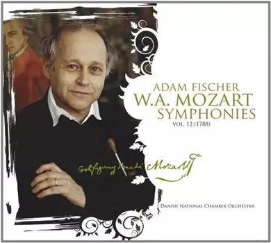 Диск CD Symphonies Vol. 12 (1788) [SACD] - Wolfgang Amadeus Mozart, Adam Fischer, Efterklang & The Danish National Chamber Orchestra