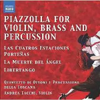 Диск CD Tangos For Violin Brass & Perc - Astor Piazzolla