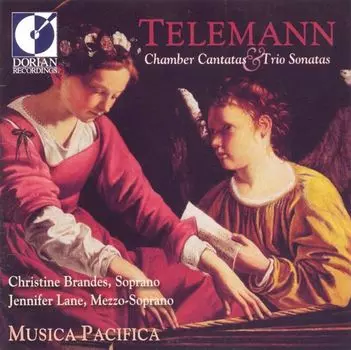 Диск CD Telemann: Chamber Cantatas & Trio Sonatas - Georg Philipp Telemann, Christine Brandes, Jennifer Lane, Musica Pacifica