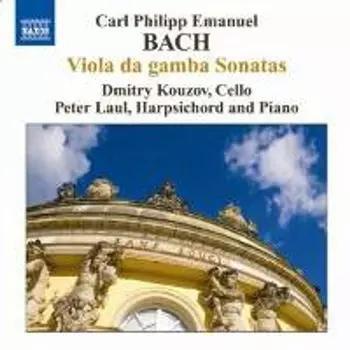 Диск CD Viola Da Gamba Sonatas - C.P.E. Bach