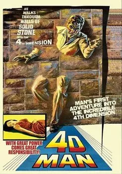 Диск DVD 4d Man (1959)