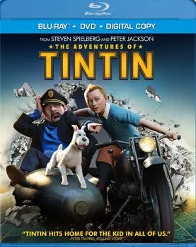 Диск DVD Adventures Of Tintin (2011)