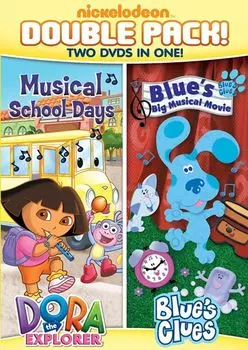 Диск DVD Dora & Blue's Clues Double Feature: Dora Musical