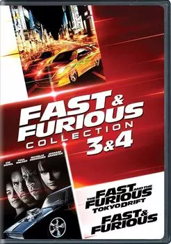 Диск DVD Fast & Furious Collection: 3 &