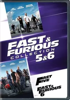 Диск DVD Fast & Furious Collection: 5 &