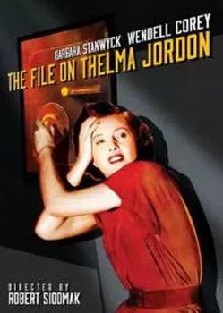 Диск DVD File On Thelma Jordan / (b&w)