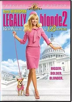 Диск DVD Legally Blonde 2 - Red, White, & Blonde