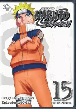 Диск DVD Naruto Shippuden: Uncut Set 15 (3pc) / (full 3pk)
