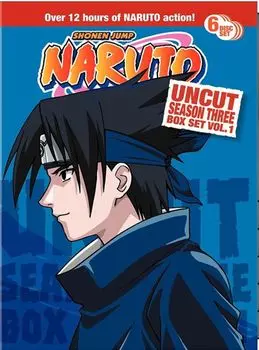Диск DVD Naruto Uncut Season 3 V.1 Box Set (6pc) / (full)