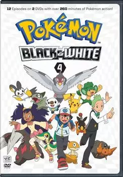 Диск DVD Pokemon Black & White Set 4