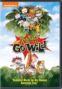 Диск DVD Rugrats Go Wild