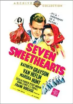 Диск DVD Seven Sweethearts [Manufactured On Demand] (1942) (DVD-R)