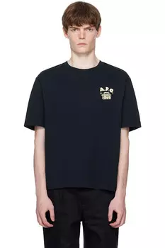 Диско футболка A.P.C., синий