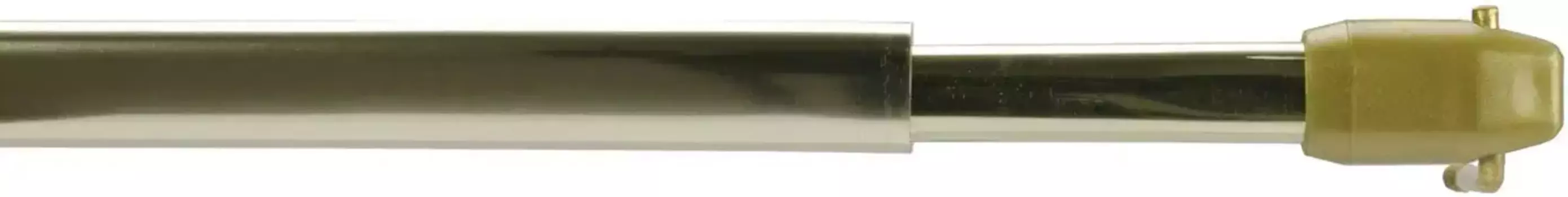 Дисковая штанга Liedeco, 1 ствол-ствол, выдвижная 60 см-110 см, цвет vermessingt