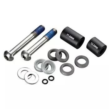 Дисковый адаптер — 20S Ti 20 мм Ti25 CPS Передний 180 мм / Задний 160 мм AVID, черный