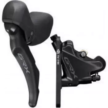 Дисковый тормоз GRX ST-RX600 / BR-RX400 двойной SHIMANO, черный / черный / черный