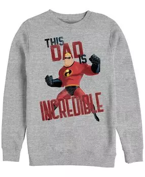 Диснеевская мужская суперсемейка этот папа, крунек флис Fifth Sun, мульти