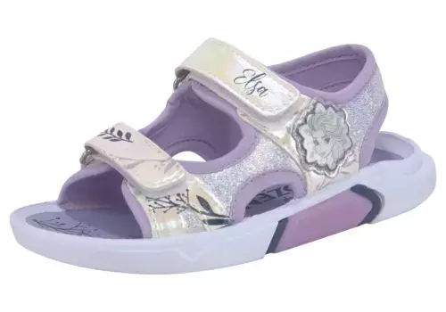 Диснеевские сандалии "Холодное сердце", на застежках-липучках Disney, фиолетовый
