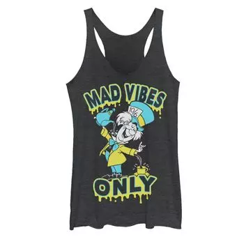 Дисней Алиса в Стране чудес Безумный Шляпник для юниоров Mad Vibes Only Tank Licensed Character